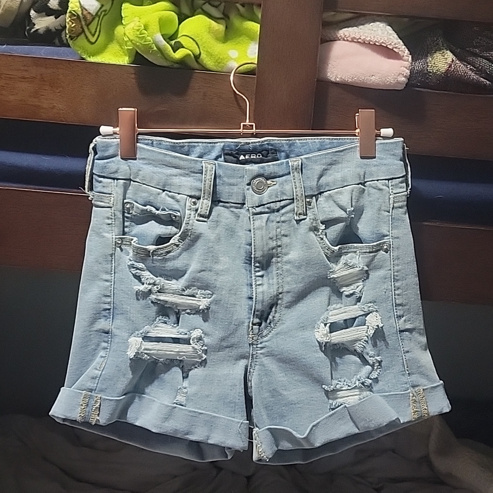 Aero jean shorts